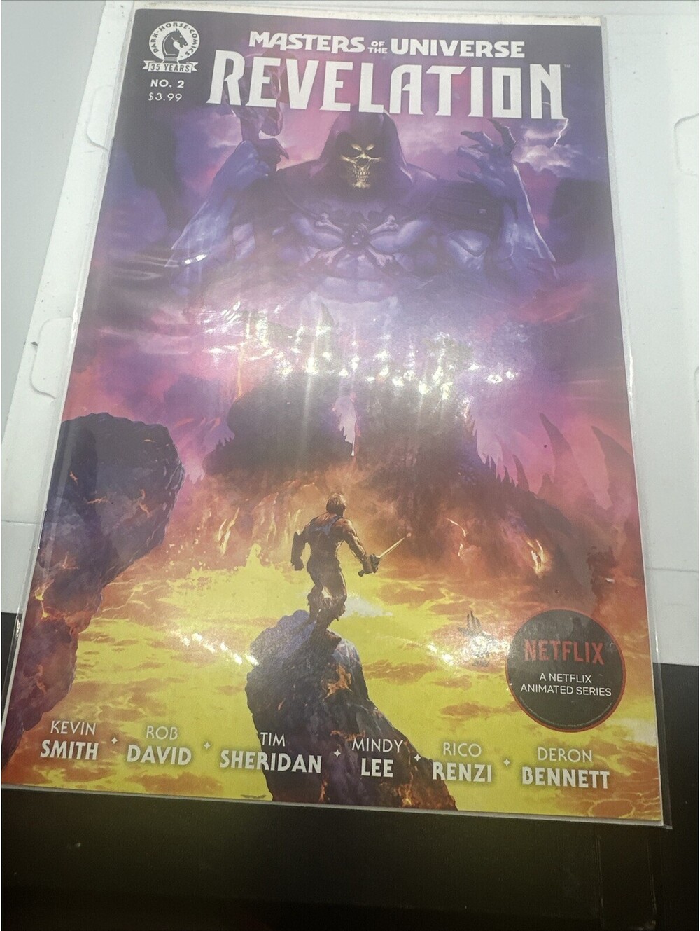 DARK HORSE COMICS MASTERS OF THE UNIVERSE REVELATION #2 AUG 2021 Netflix